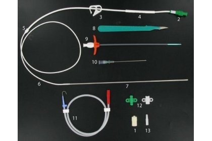 LIFECATH KAFLI TEK LÜMENLİ KATETER