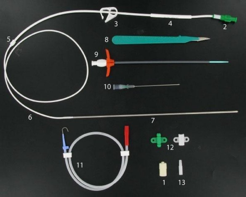 LIFECATH Cuffed SINGLE LUMEN CATHETER
