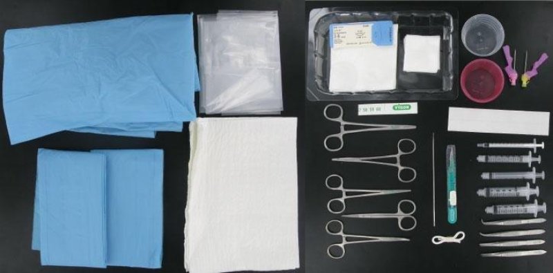 UMBILICAL CATHETER PLACEMENT KIT