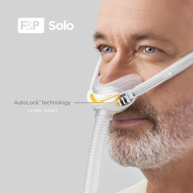 F&P Solo™ Autofit Nazal/Autofit Nazal Pillows Maskesi